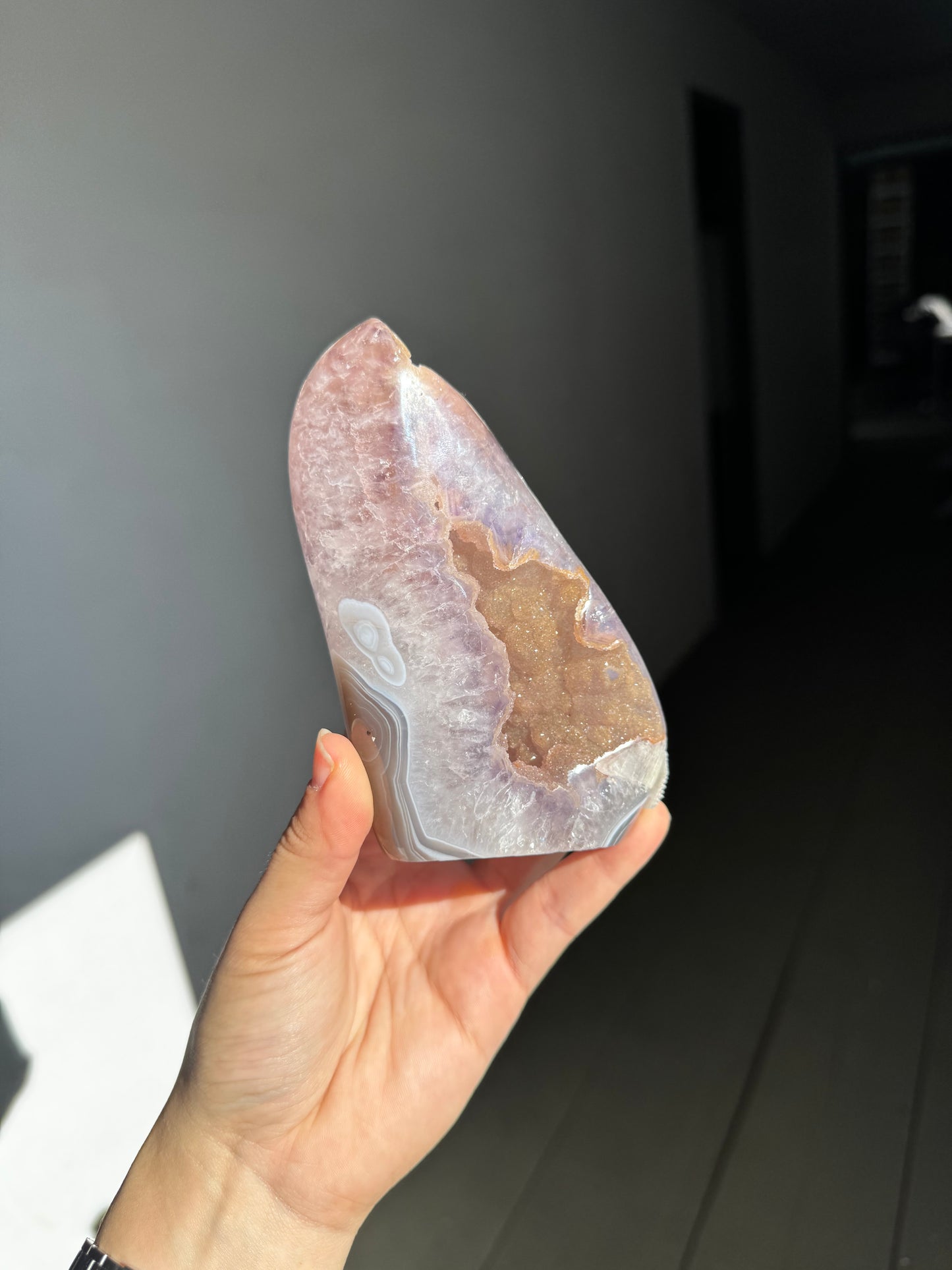 Peach sugar amethyst Freeform