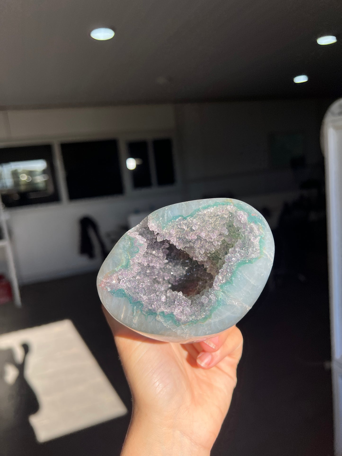 Green quartz Freeform