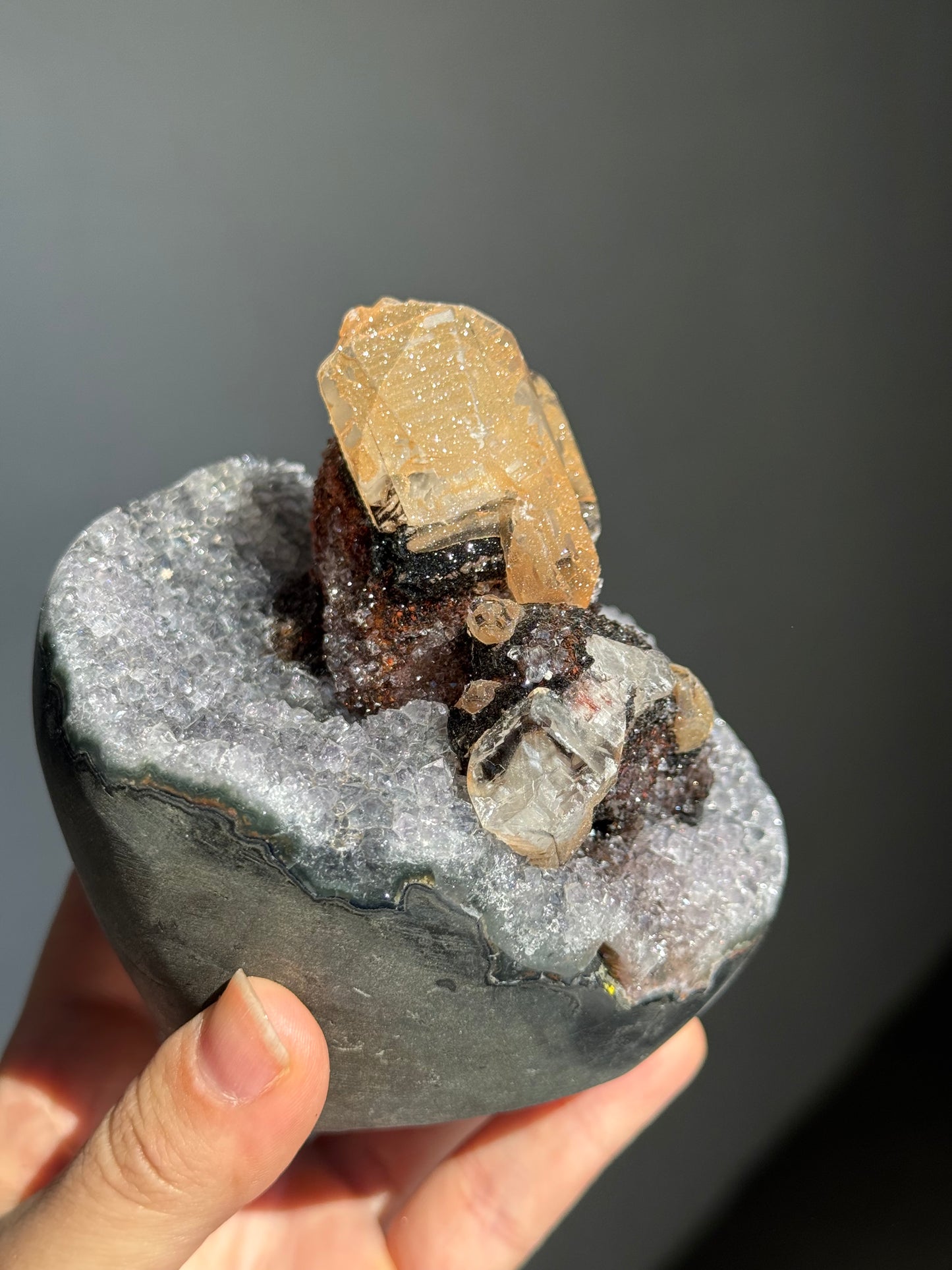 Special calcite specimen piece