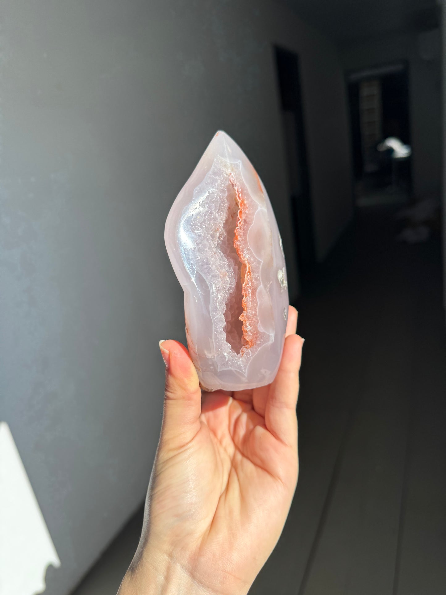 Agate sugar flame