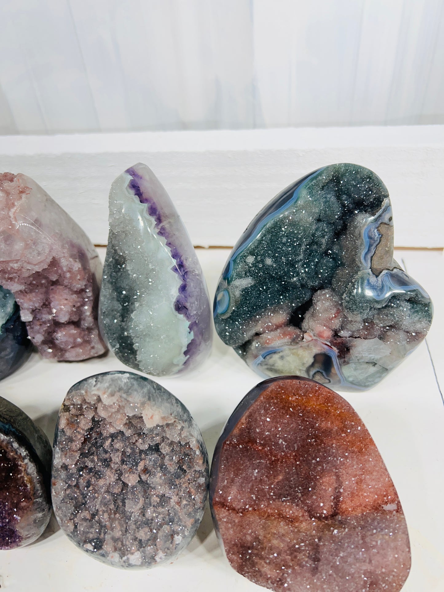 Rainbow mixed cut bases lot