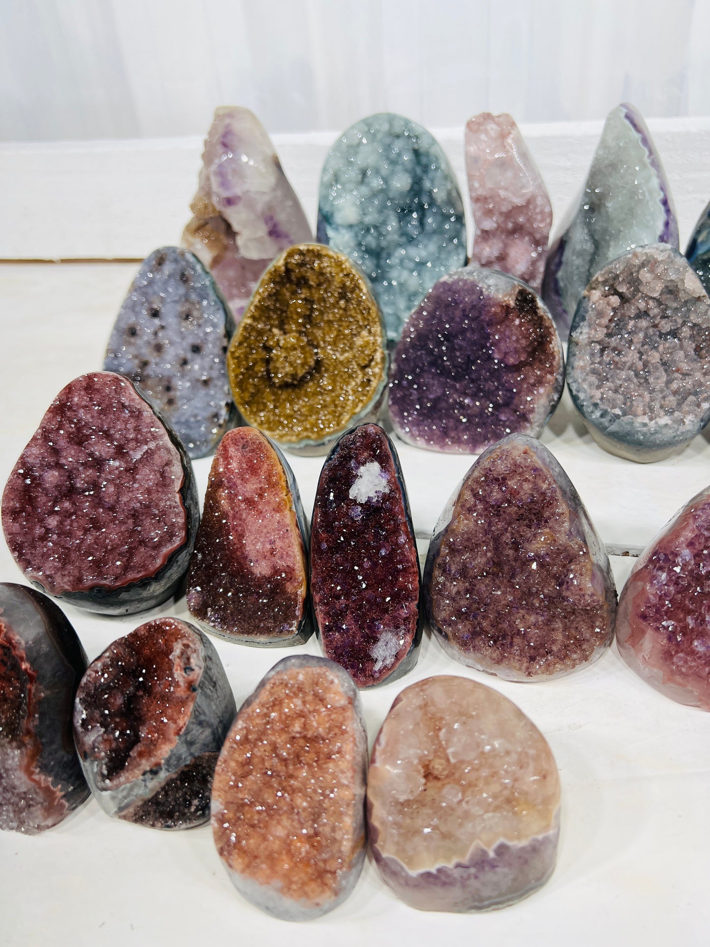 Rainbow mixed cut bases lot