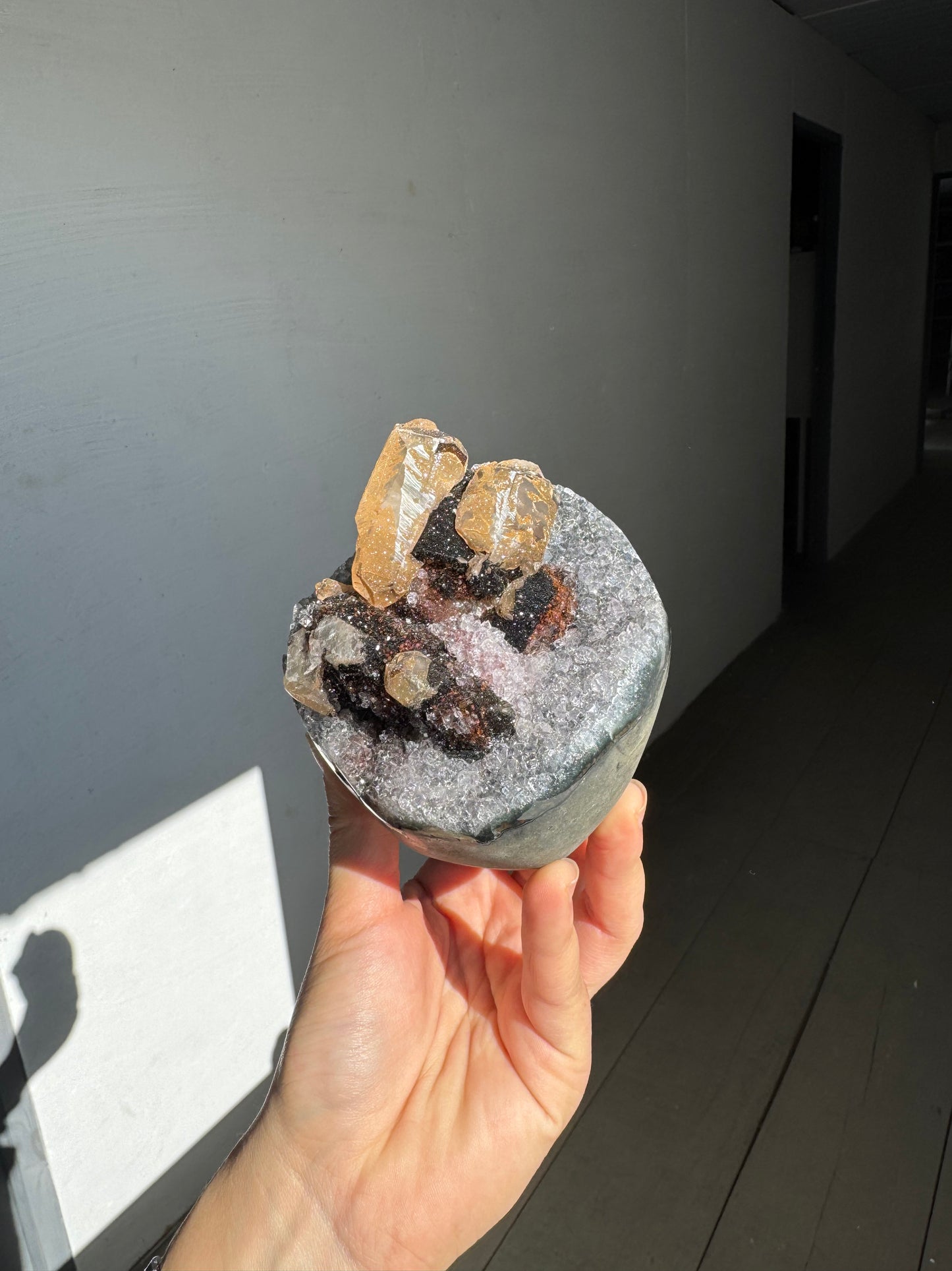 Special calcite specimen piece