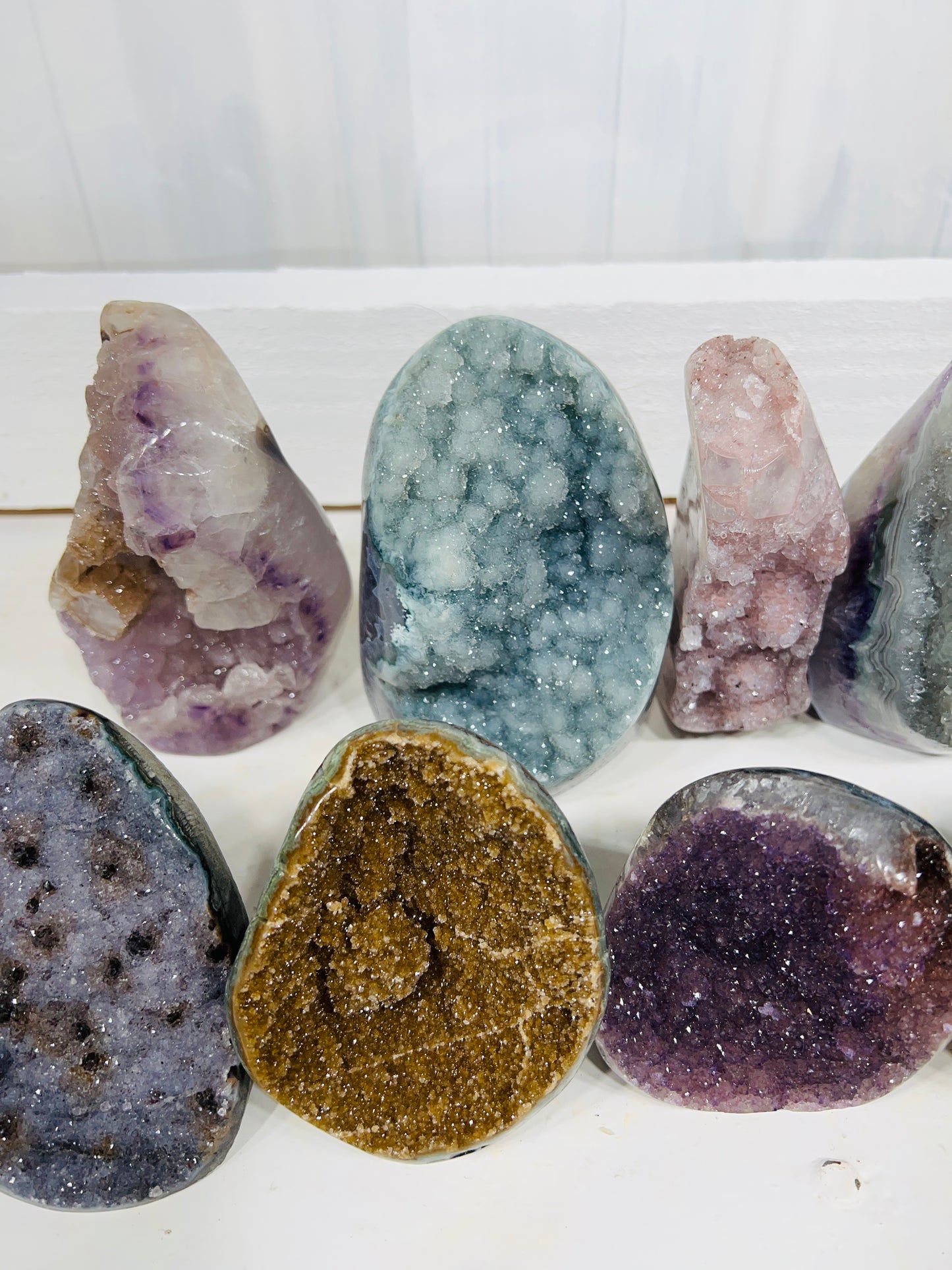 Rainbow mixed cut bases lot
