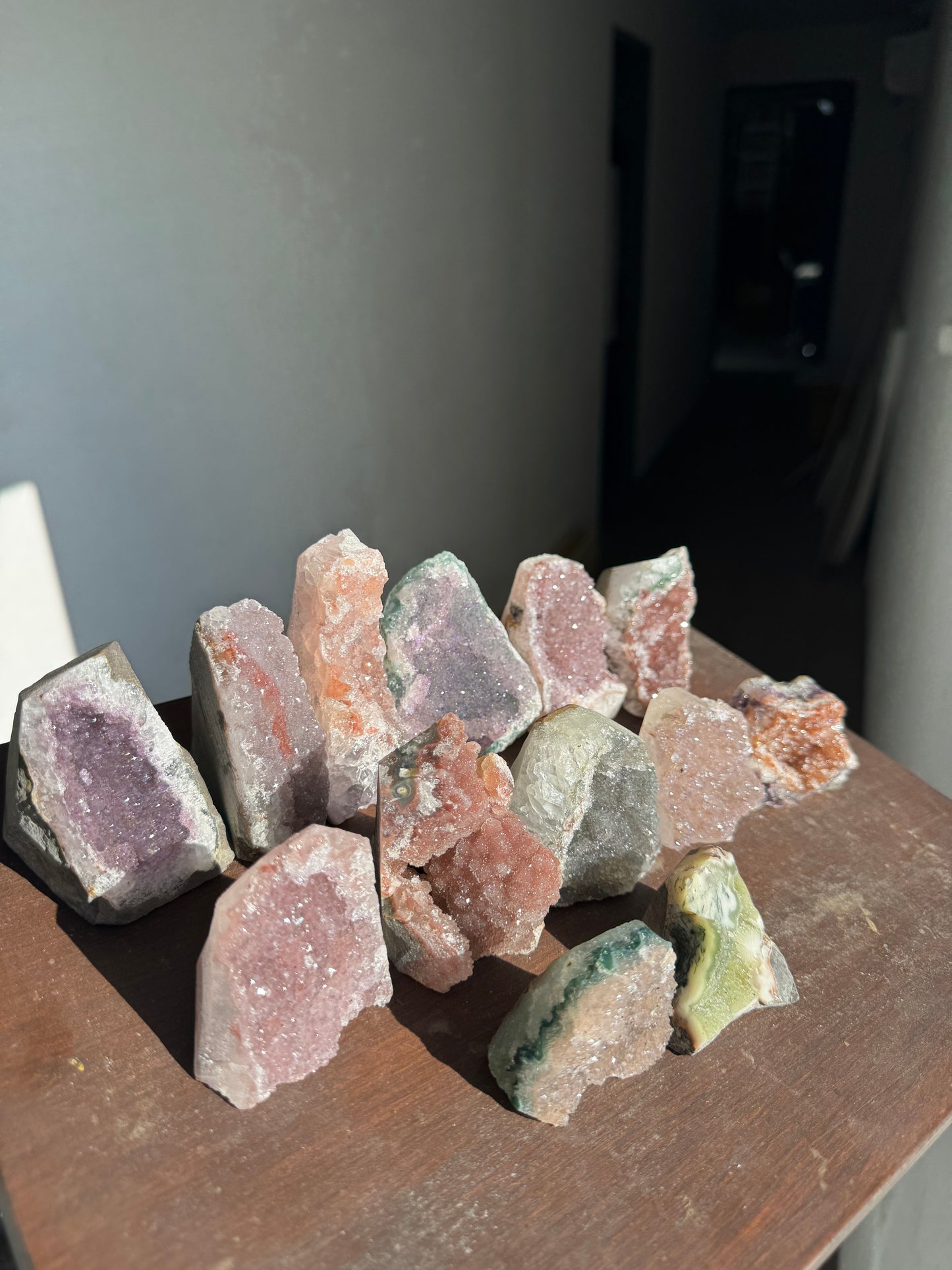 Baby rainbow natural cut bases