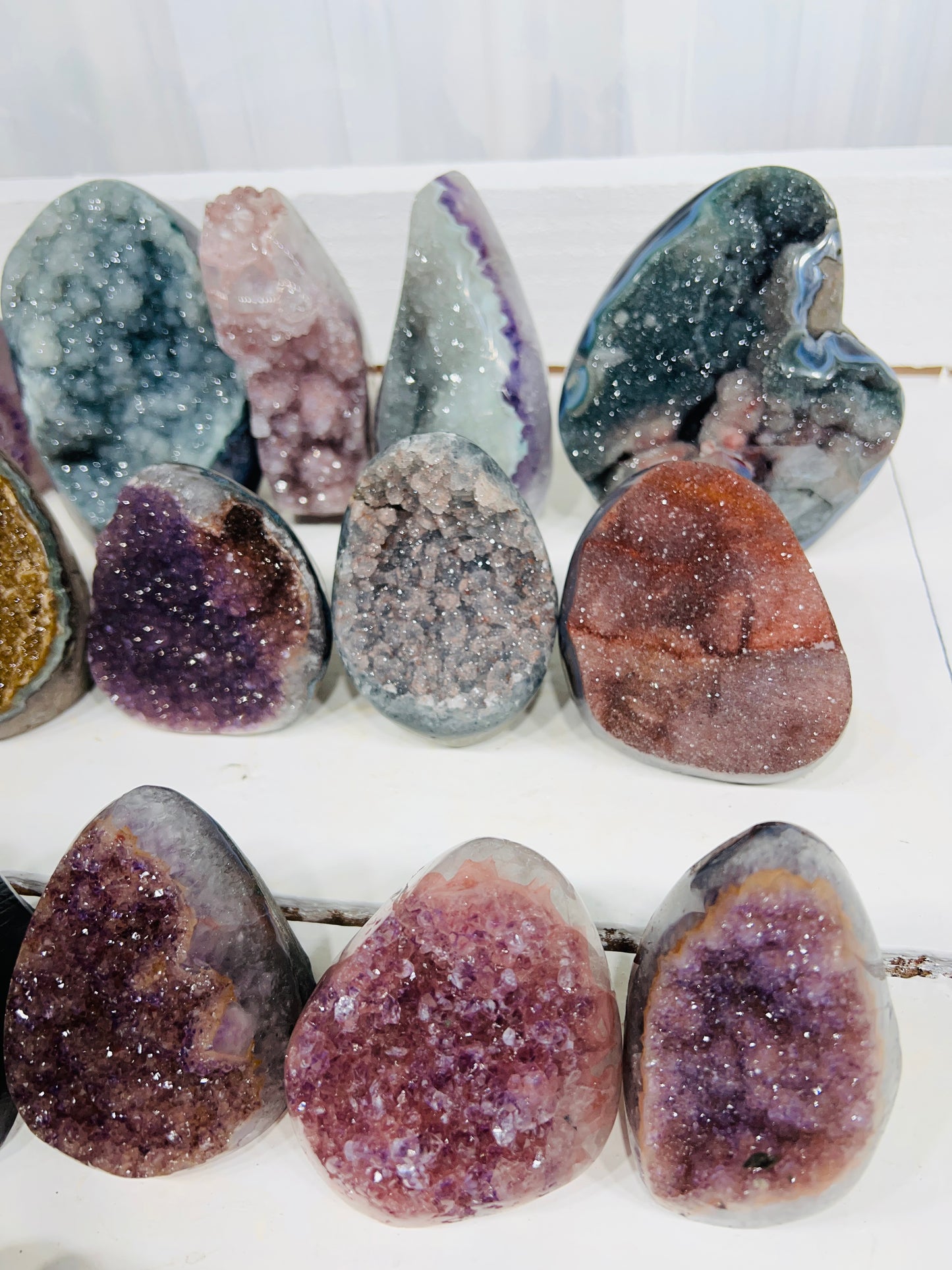 Rainbow mixed cut bases lot