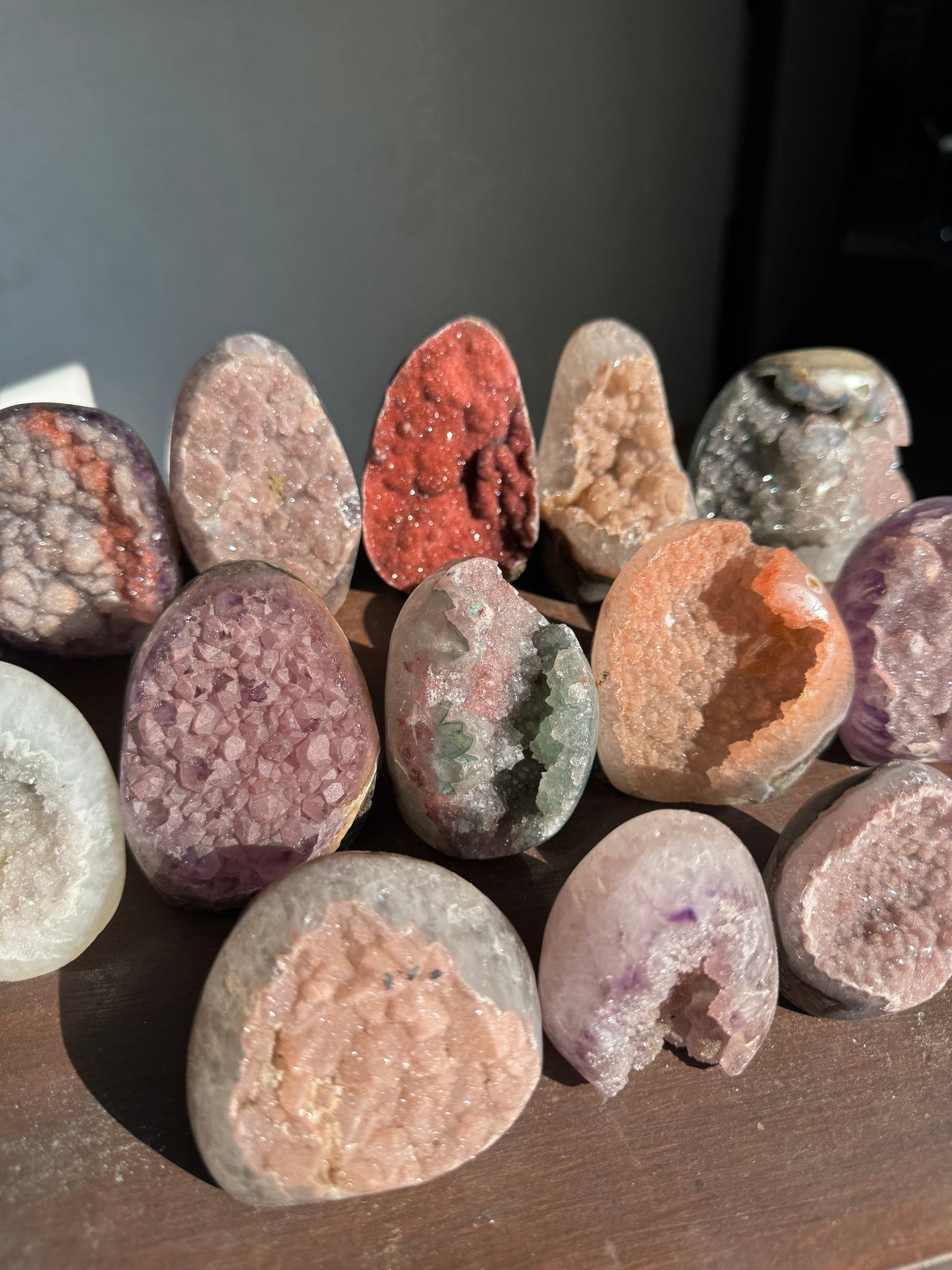 Special rainbow cut bases lot