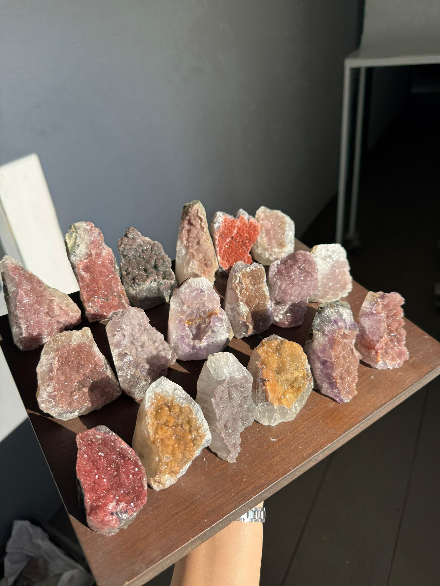 Rainbow raw cut bases lot 4