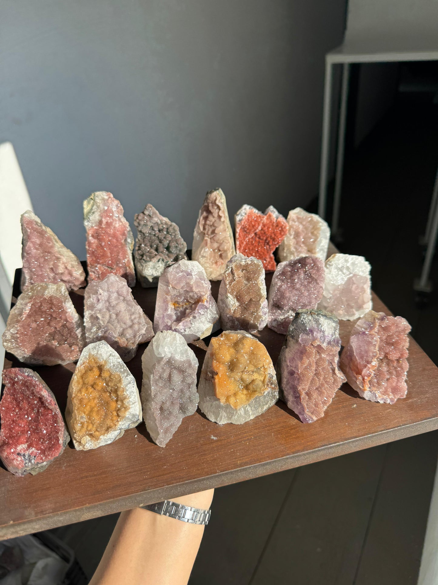 Rainbow raw cut bases lot 4