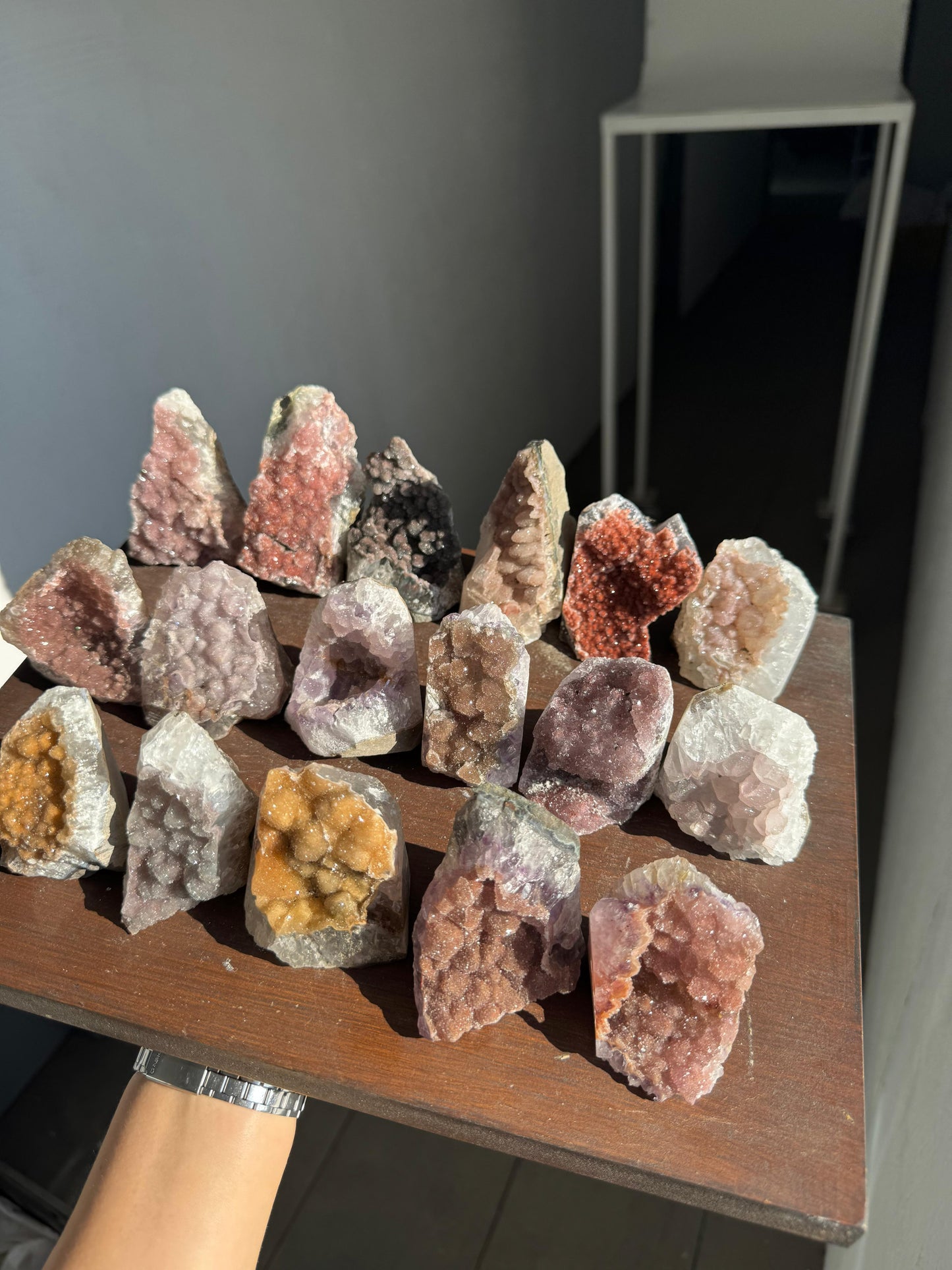 Rainbow raw cut bases lot 4