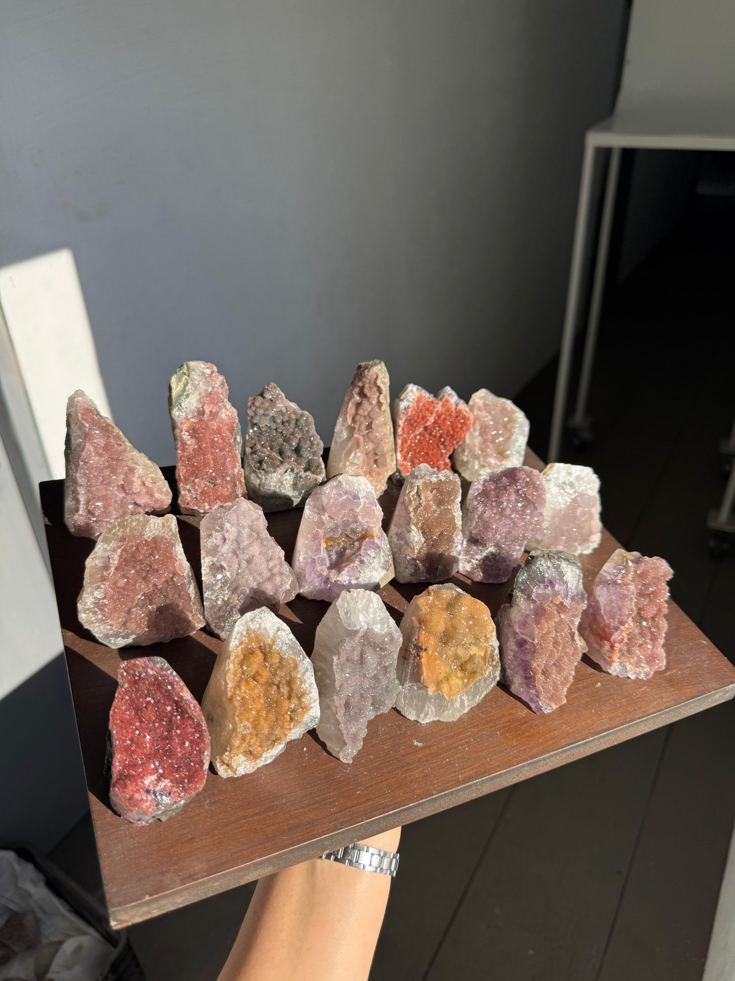 Rainbow raw cut bases lot 4