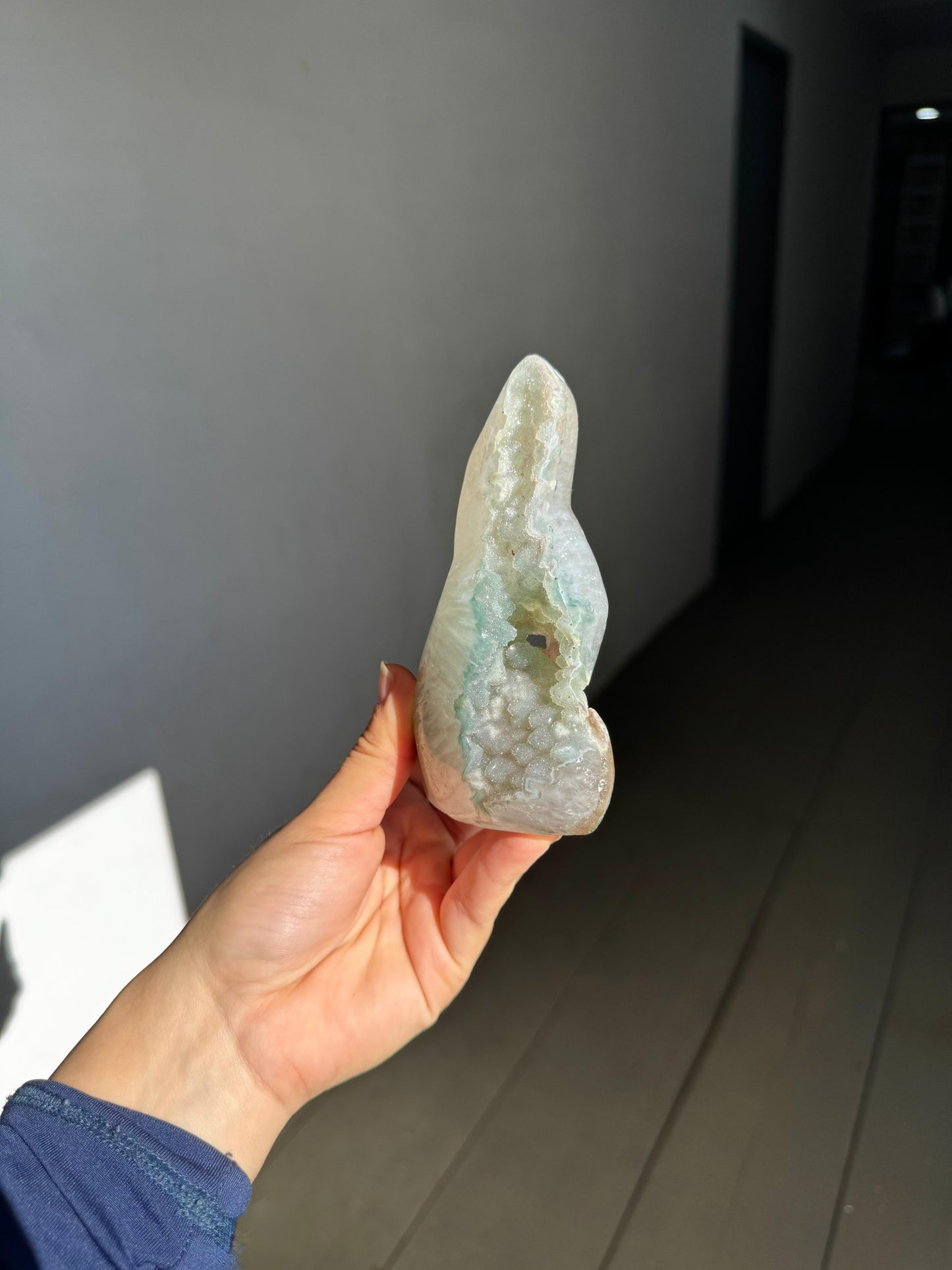 Green quartz Freeform