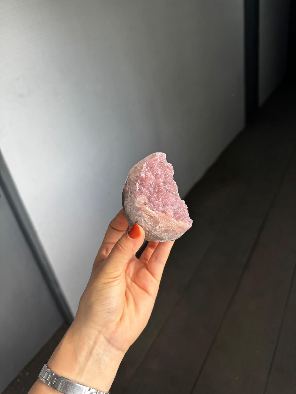 Mini pink cut base