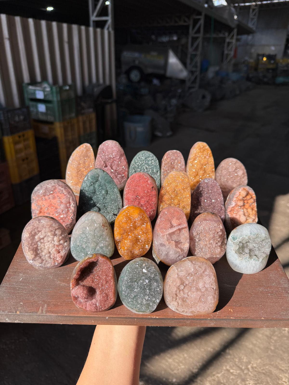 Special rainbow cut bases lot 2