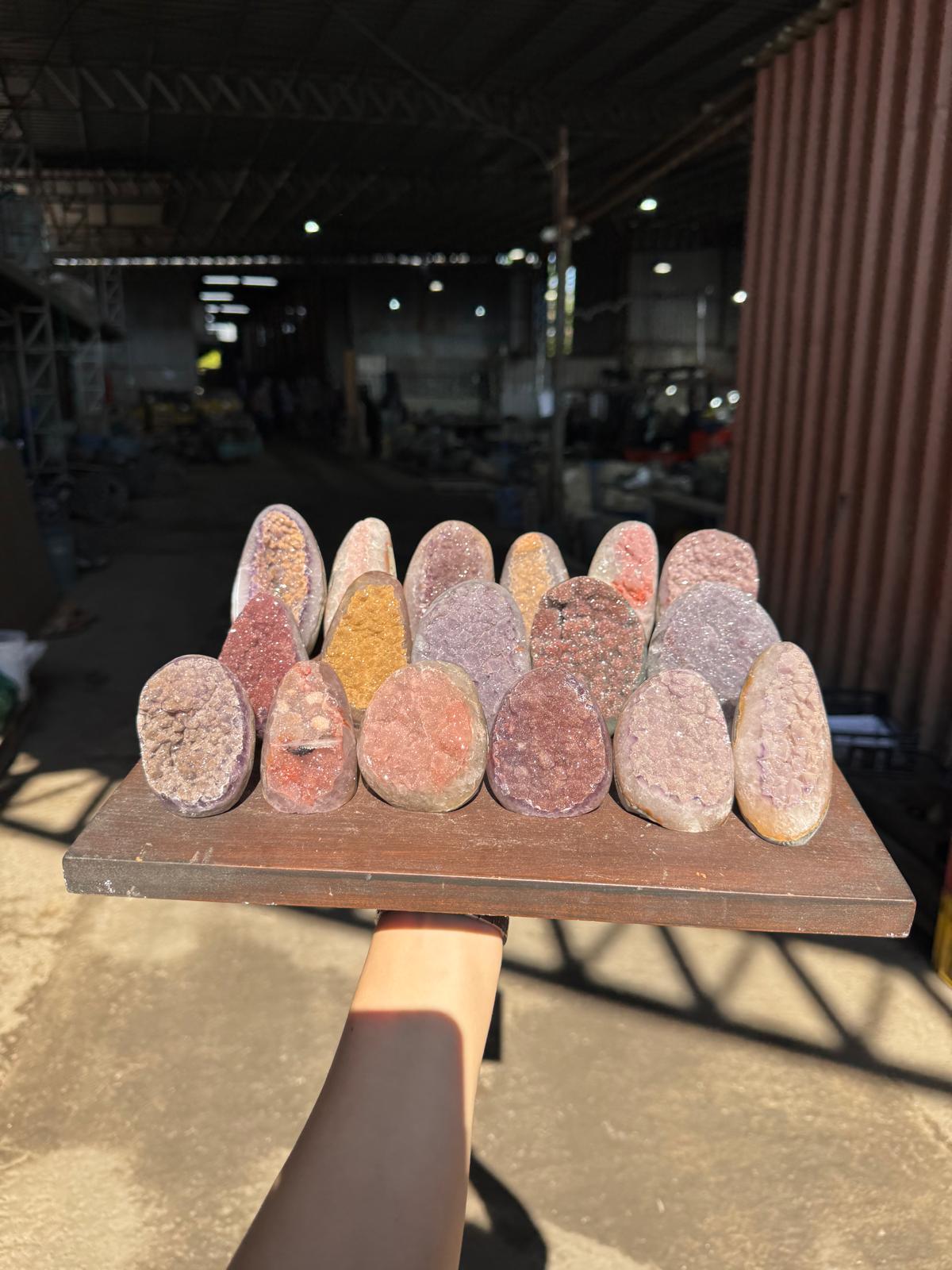 Special rainbow cut bases lot 4