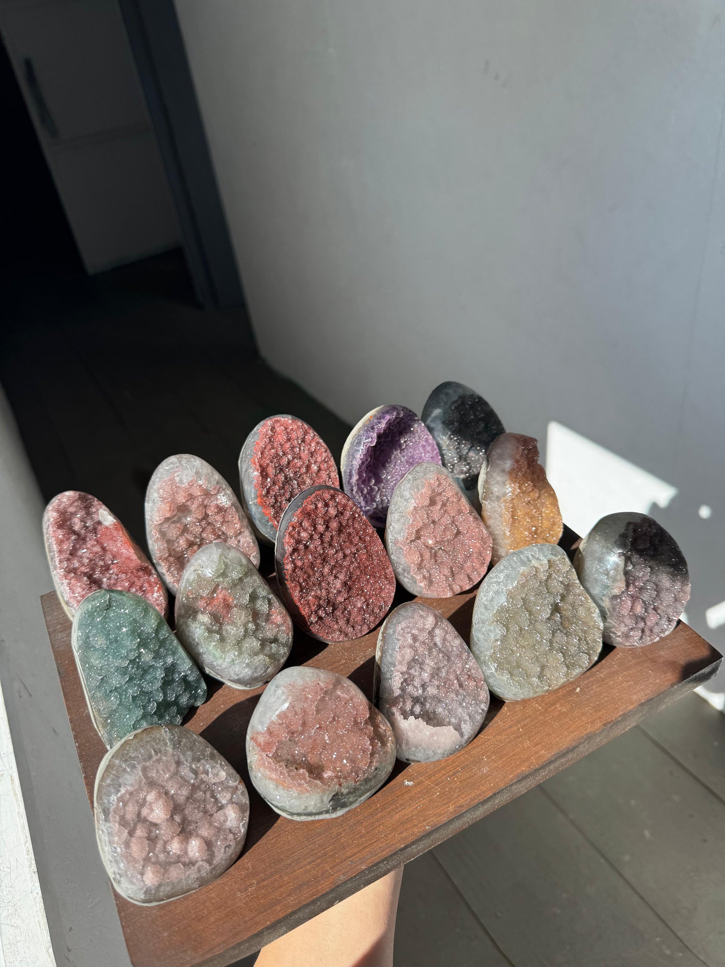 Rainbow cut bases lot