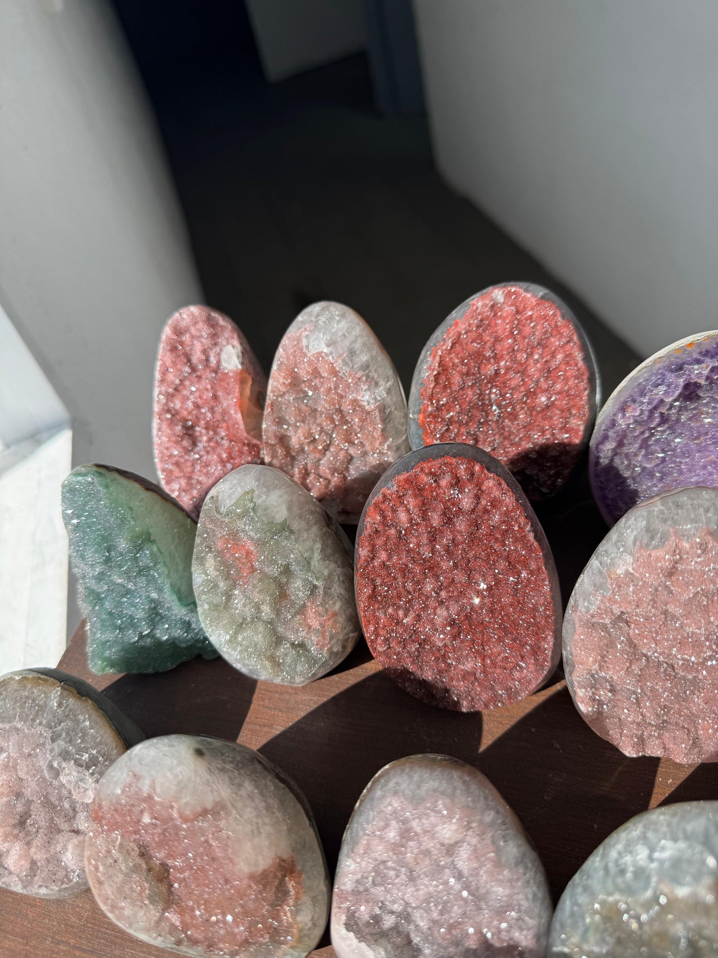 Rainbow cut bases lot