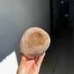 Golden cavity geode