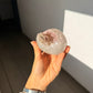 Mini quartz pinky geode