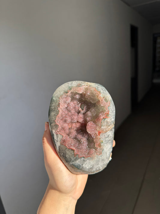 Bicolor quartz cut base