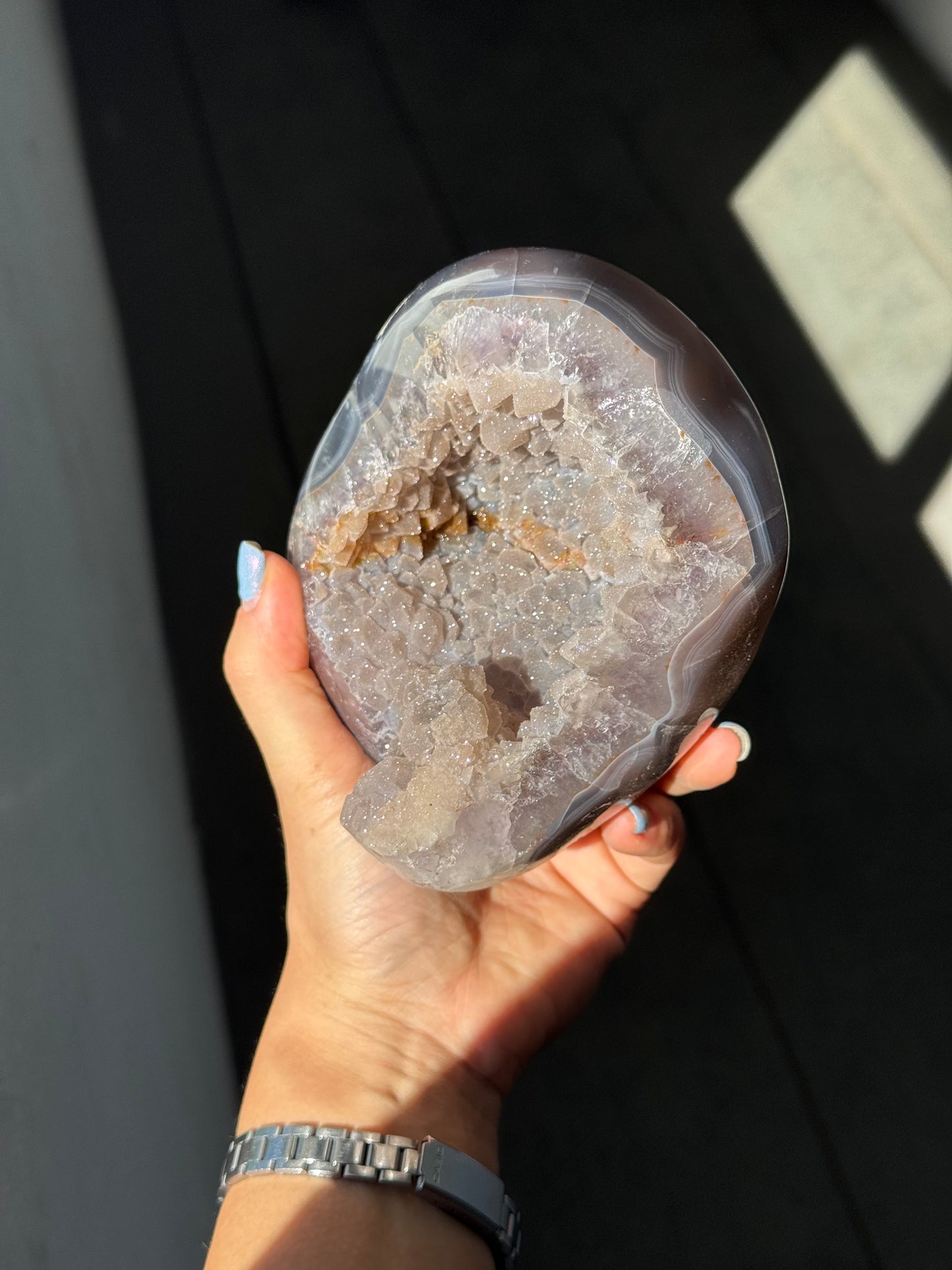 Galaxy sugar piece
