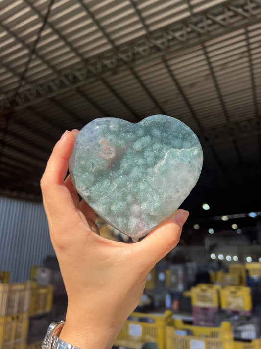 Sugar minty heart