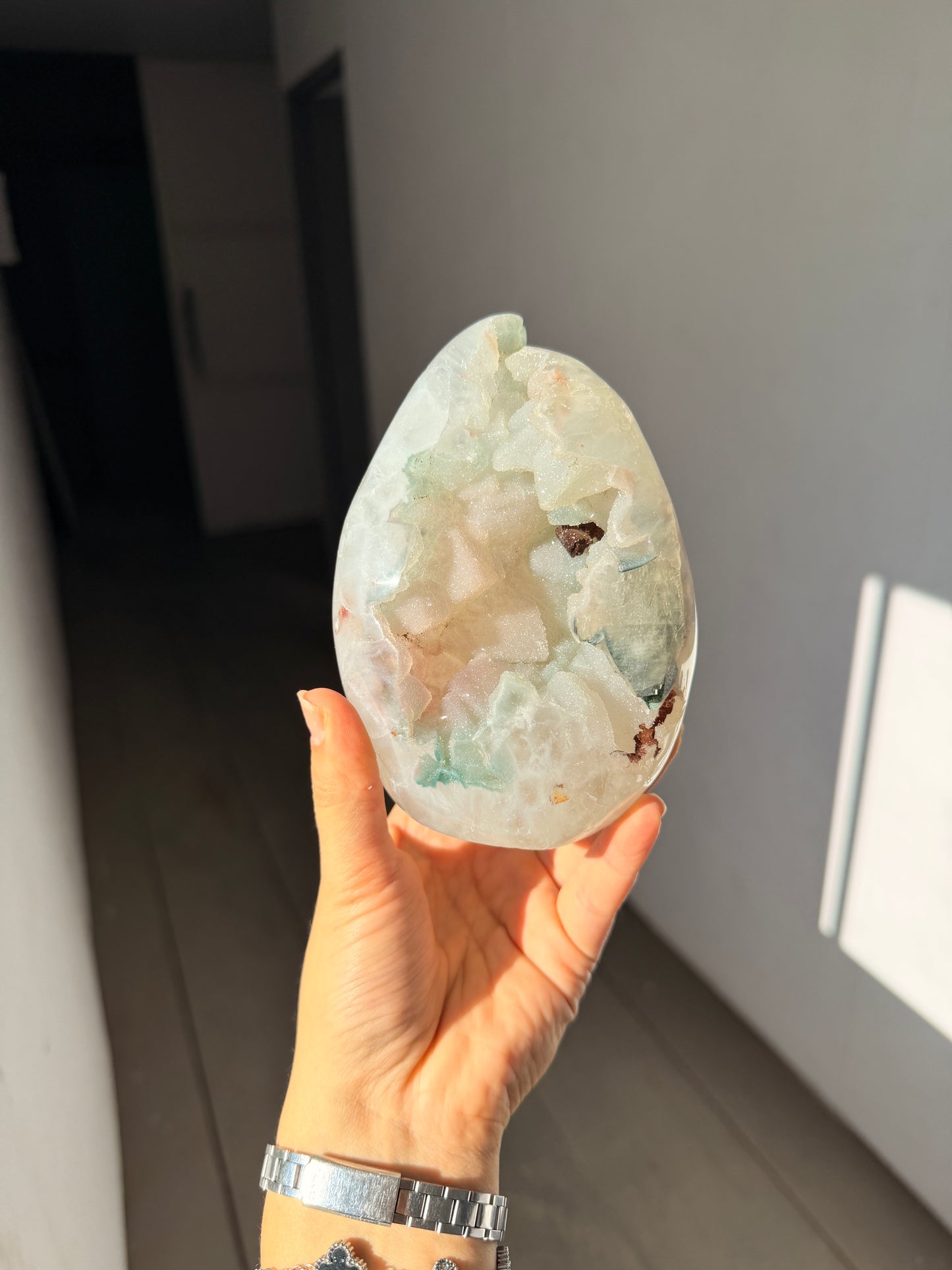 Apple candy quartz piece