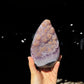 Golden amethyst rainbow piece