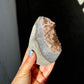 Champagnr formation druzy cut base