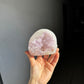 Mini lavender quartz cut base