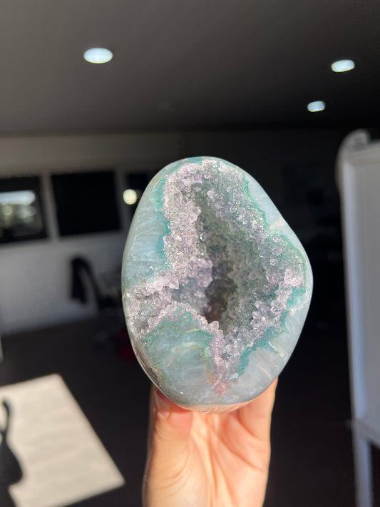 Green quartz Freeform
