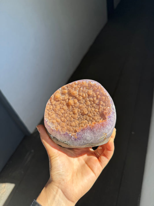 Orange sugar rainbow piece