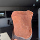 Black agate orange piece
