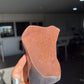 Black agate orange piece
