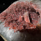 Red special formation geode