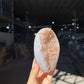 Peach sugar quartz piece
