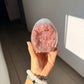 Pink sugar piece