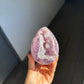 Lavender sugar amethyst egg