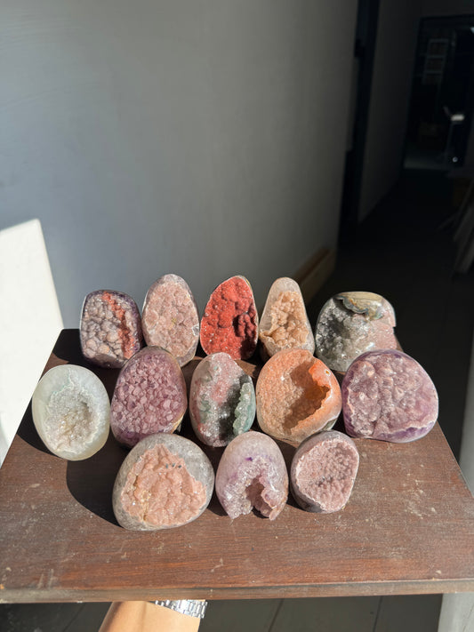 Special rainbow cut bases lot