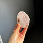 Pink quartz egg