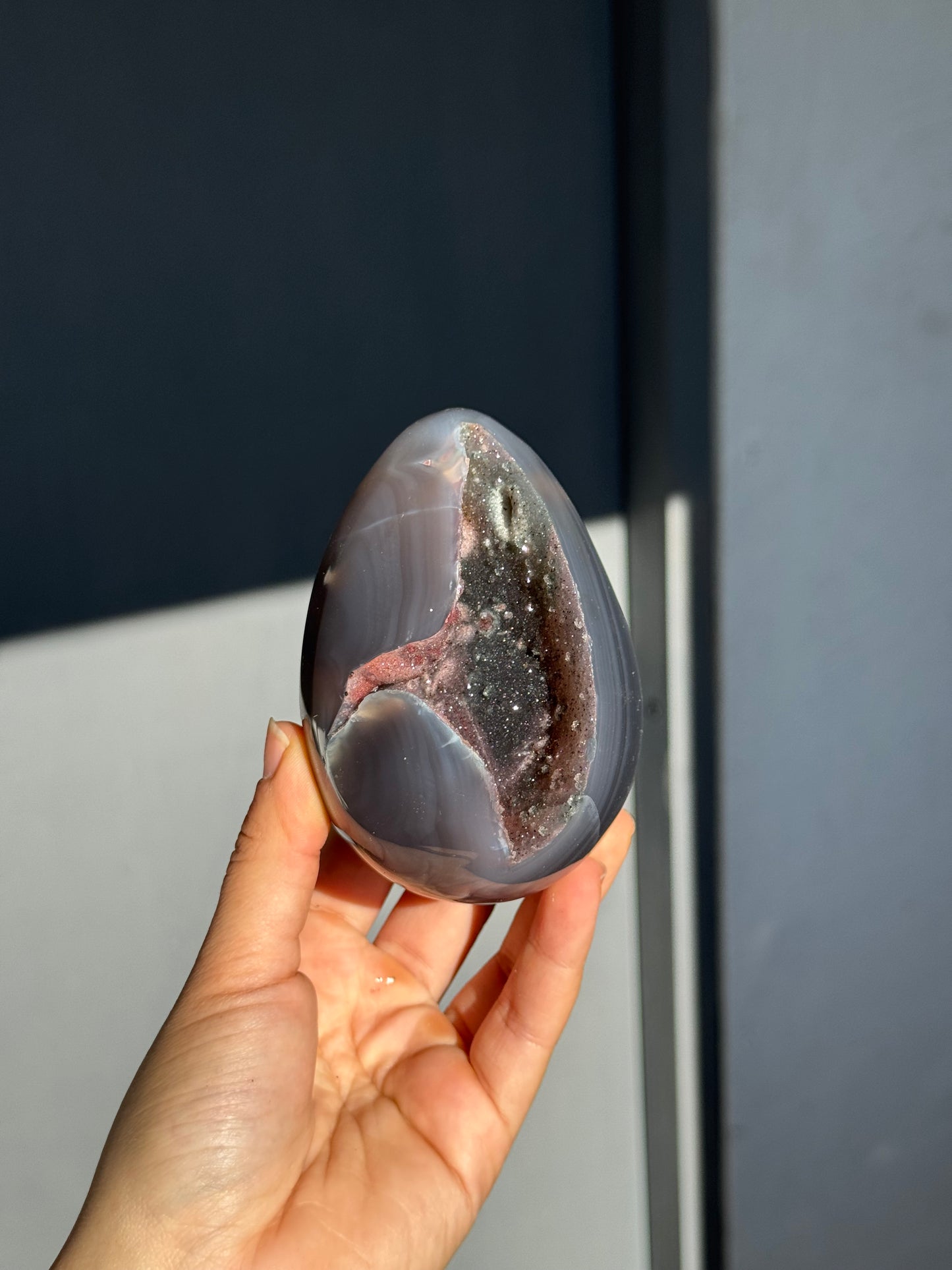 Galaxy rainbow egg