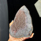 Grape sugar quartz piece