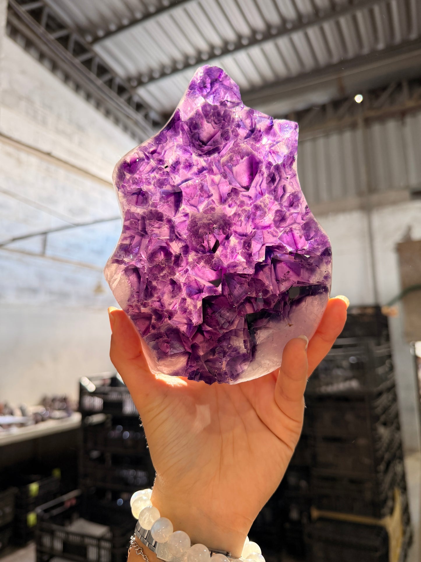Amethyst quartz Freeform