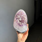 Amethyst lavender sugar piece