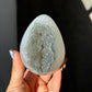Green quartz egg