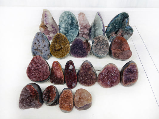 Rainbow mixed cut bases lot