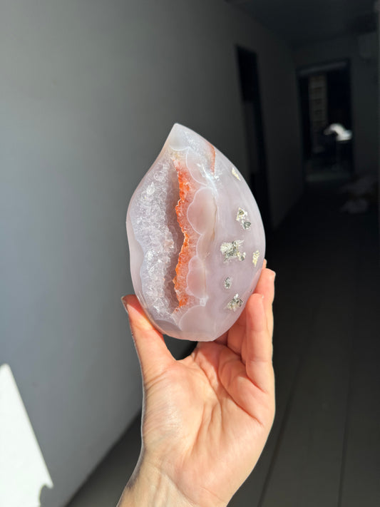 Agate sugar flame