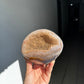 Golden cavity geode