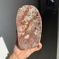 Chocolate galaxy cut base