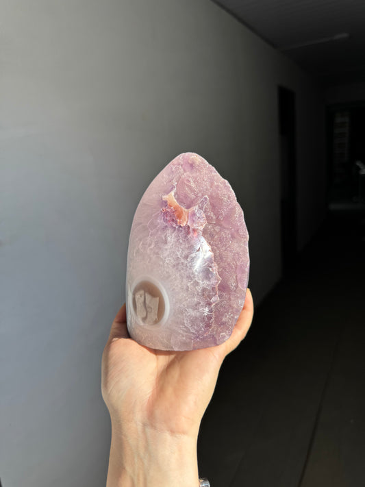 Big stalactite eye sugar amethyst